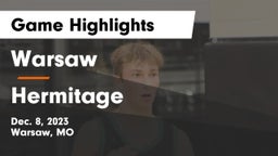 Warsaw  vs Hermitage  Game Highlights - Dec. 8, 2023