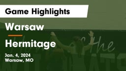 Warsaw  vs Hermitage  Game Highlights - Jan. 4, 2024