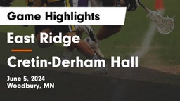 East Ridge  vs Cretin-Derham Hall  Game Highlights - June 5, 2024