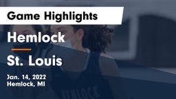 Hemlock  vs St. Louis  Game Highlights - Jan. 14, 2022