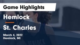 Hemlock  vs St. Charles  Game Highlights - March 4, 2022