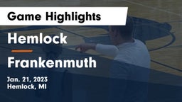 Hemlock  vs Frankenmuth  Game Highlights - Jan. 21, 2023