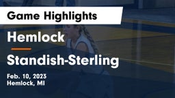 Hemlock  vs Standish-Sterling  Game Highlights - Feb. 10, 2023