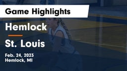 Hemlock  vs St. Louis  Game Highlights - Feb. 24, 2023