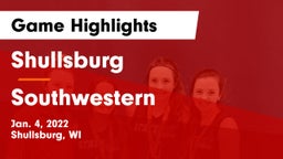 Shullsburg  vs Southwestern  Game Highlights - Jan. 4, 2022
