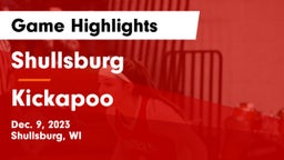 Shullsburg  vs Kickapoo Game Highlights - Dec. 9, 2023