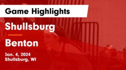 Shullsburg  vs Benton Game Highlights - Jan. 4, 2024