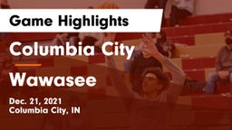 Columbia City  vs Wawasee  Game Highlights - Dec. 21, 2021
