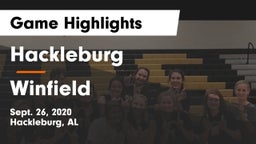 Hackleburg  vs Winfield  Game Highlights - Sept. 26, 2020