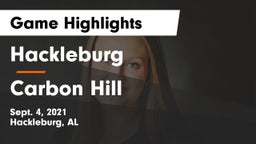 Hackleburg  vs Carbon Hill Game Highlights - Sept. 4, 2021