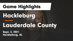 Hackleburg  vs Lauderdale County  Game Highlights - Sept. 4, 2021