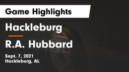 Hackleburg  vs R.A. Hubbard Game Highlights - Sept. 7, 2021