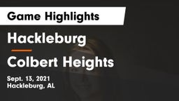 Hackleburg  vs Colbert Heights Game Highlights - Sept. 13, 2021