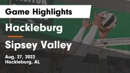 Hackleburg  vs Sipsey Valley Game Highlights - Aug. 27, 2022