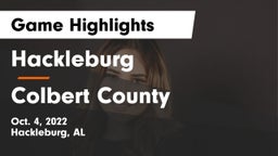 Hackleburg  vs Colbert County Game Highlights - Oct. 4, 2022