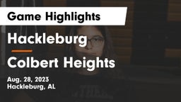 Hackleburg  vs Colbert Heights  Game Highlights - Aug. 28, 2023