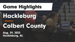 Hackleburg  vs Colbert County  Game Highlights - Aug. 29, 2023
