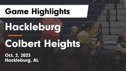 Hackleburg  vs Colbert Heights Game Highlights - Oct. 2, 2023