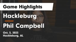 Hackleburg  vs Phil Campbell Game Highlights - Oct. 3, 2023