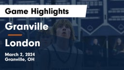 Granville  vs London  Game Highlights - March 2, 2024