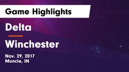 Delta  vs Winchester  Game Highlights - Nov. 29, 2017