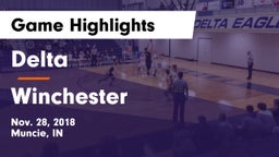 Delta  vs Winchester  Game Highlights - Nov. 28, 2018