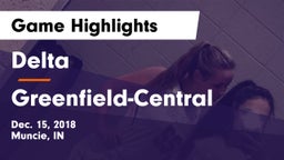 Delta  vs Greenfield-Central  Game Highlights - Dec. 15, 2018