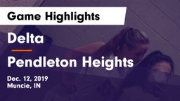 Delta  vs Pendleton Heights  Game Highlights - Dec. 12, 2019