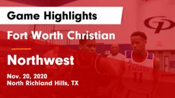 Fort Worth Christian  vs Northwest  Game Highlights - Nov. 20, 2020