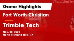 Fort Worth Christian  vs Trimble Tech  Game Highlights - Nov. 20, 2021