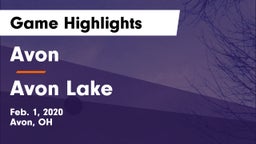 Avon  vs Avon Lake  Game Highlights - Feb. 1, 2020