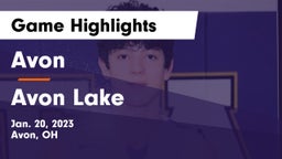 Avon  vs Avon Lake  Game Highlights - Jan. 20, 2023