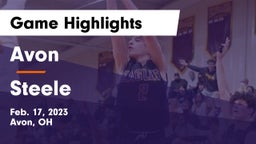 Avon  vs Steele  Game Highlights - Feb. 17, 2023