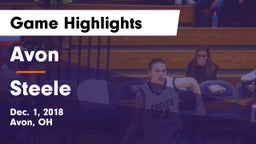 Avon  vs Steele  Game Highlights - Dec. 1, 2018