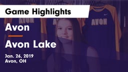 Avon  vs Avon Lake  Game Highlights - Jan. 26, 2019