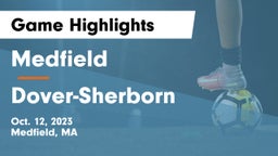 Medfield  vs Dover-Sherborn  Game Highlights - Oct. 12, 2023