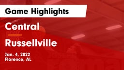 Central  vs Russellville  Game Highlights - Jan. 4, 2022