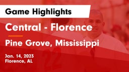 Central  - Florence vs Pine Grove, Mississippi Game Highlights - Jan. 14, 2023