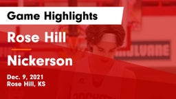 Rose Hill  vs Nickerson  Game Highlights - Dec. 9, 2021
