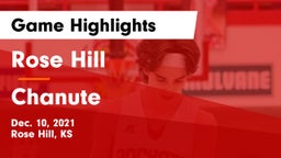 Rose Hill  vs Chanute  Game Highlights - Dec. 10, 2021