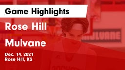 Rose Hill  vs Mulvane  Game Highlights - Dec. 14, 2021