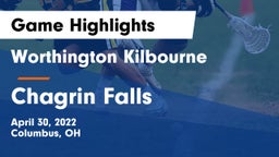 Worthington Kilbourne  vs Chagrin Falls  Game Highlights - April 30, 2022