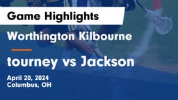 Worthington Kilbourne  vs tourney vs Jackson Game Highlights - April 20, 2024