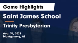 Saint James School vs Trinity Presbyterian  Game Highlights - Aug. 31, 2021