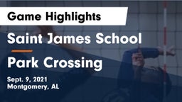 Saint James School vs Park Crossing Game Highlights - Sept. 9, 2021
