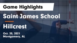 Saint James School vs Hillcrest Game Highlights - Oct. 20, 2021