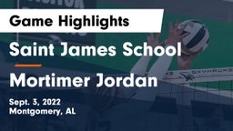 Saint James School vs Mortimer Jordan  Game Highlights - Sept. 3, 2022