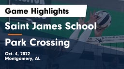 Saint James School vs Park Crossing  Game Highlights - Oct. 4, 2022