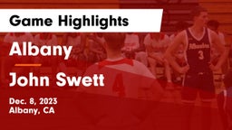 Albany  vs John Swett  Game Highlights - Dec. 8, 2023