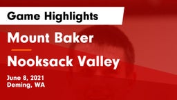 Mount Baker  vs Nooksack Valley  Game Highlights - June 8, 2021
